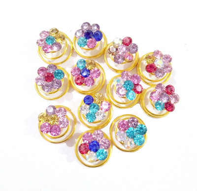 

DN VERSATILE Juda Spring Hair Pins Multi Color Hair Pin(Multicolor)