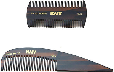 

KAIV Combo Handmade Grooming Comb and Handmade Lice Comb (1208X1223)_