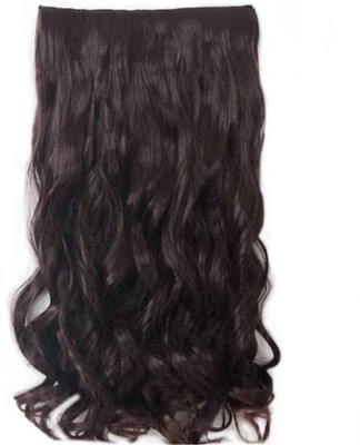 

CRIBE Clip- in curly brown Hair Extension