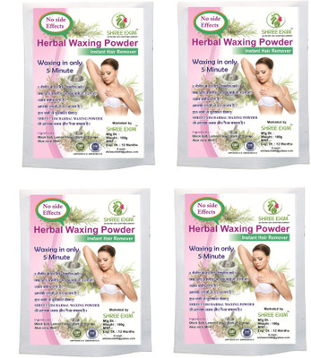 

SHREE EXIM HERBAL WAXING HAIR REMOVER POWDER (400 g) Wax(400 g, Set of 4)