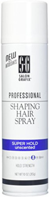 

SALON GRAFIX fix Shaping Hair Spray, Super Hold Unscented, 10 oz Hair Spray(200 g)