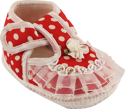 

Chiu Girls Velcro Casual Boots(Red, Red & white