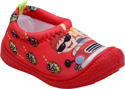 

WINDY Boys & Girls Slip on Casual Boots(Red