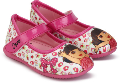 

Dora Girls Velcro Ballerinas(Pink