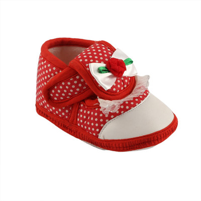 Chiu Girls Velcro Casual Boots(Red