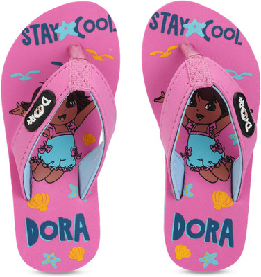 

Dora Girls Slip On Slipper Flip Flop(Pink, Baby pink