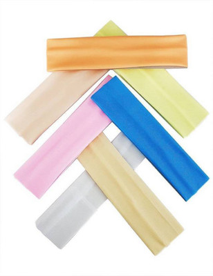 

Bueno Cotton Elastic Yoga Soft And Stretchy Sports Headband For Teens, Multicolour, Set Of 7, Pack Of 1 Makeup Headband