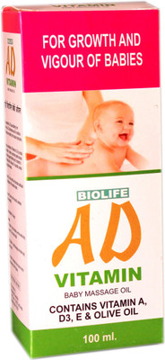 AD VITAMIN BABY MASSAGE OIL(100 ml)