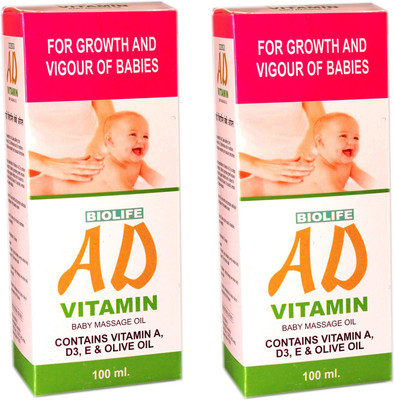 

AD VITAMIN BABY MASSAGE OIL BABY MASSAGE OIL(200 ml)