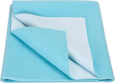 

Kidbee Cotton, Rubber, Polyester Baby Bed Protecting Mat(Aqua Blue