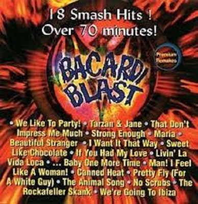 

BACARDI BLAST 3 audio cd(DVD English)