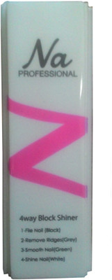 

Lootkabazaar Korean Made Na Professional 4 Way Block Shiner Nail File Buffer (NA010)