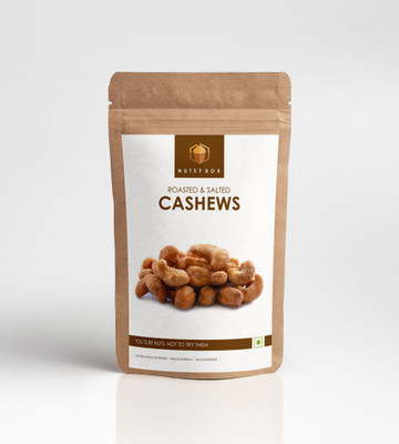 

Nutsy Box Roasted and Salted Cashews, Cashews(490 g, Pouch)