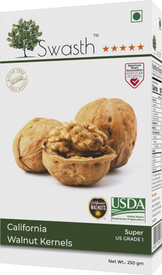 

SWASTH California Walnut Kernels 5 Star Walnuts(250 g, Box)