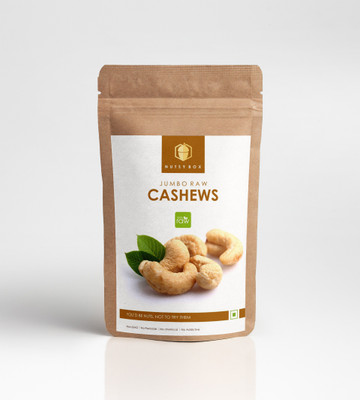 

Nutsy Box Jumbo Raw Cashews, 100% Natural, 490g Cashews(490 g, Pouch)