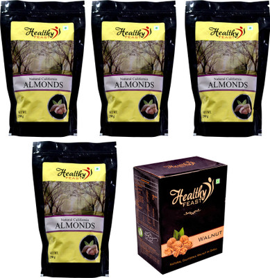 

Healthy FEAST Natural Walnuts, Almonds(2 kg, Bulk Pack)