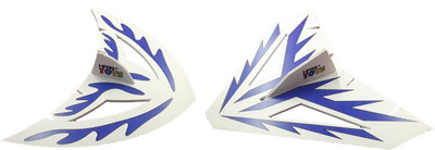 

hrig Vimaana Flying Airplane Glider Set of two Samurai Graphics(Blue)