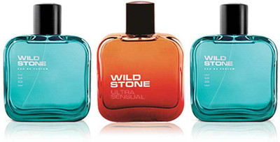 

Wild Stone 2 Edge and 1 Ultra Sensual Eau de Parfum - 300 ml(For Men)