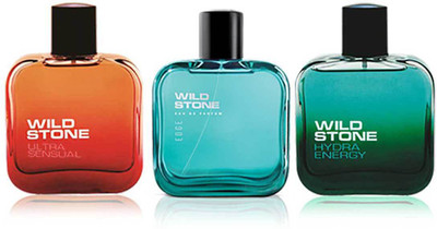 

Wild Stone Edge, Hydra Energy and Ultra Sensual Eau de Parfum - 150 ml(For Men)