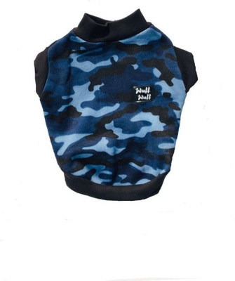 

Wuff Wuff T-shirt for Dog(blue, camoblue08