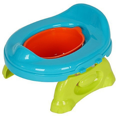 

vepson Portable Baby Travel Toddler Potty Toilet Trainer Safety Seat Chair Potty Seat(Multicolor)