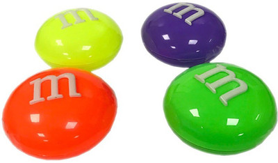 

AncientKart M7M Chocolate Candy Crystal Slime Putty Set of 4 Multicolor Putty Toy