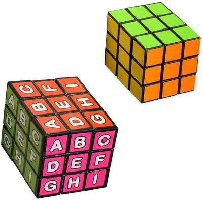 

PTCMart Rubic Magic Cube and ALPHABETS (2 Pieces)(2 Pieces)