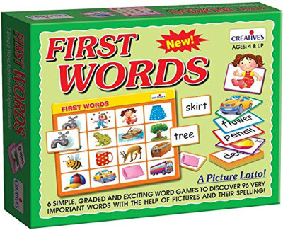 

Creatives Learning To Read- First Words(1 Pieces)