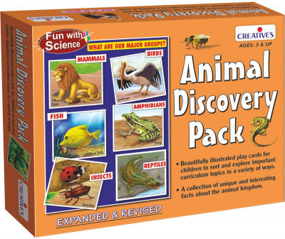 

Creative Educational Aids Animal Discovery Pack(56 Pieces)