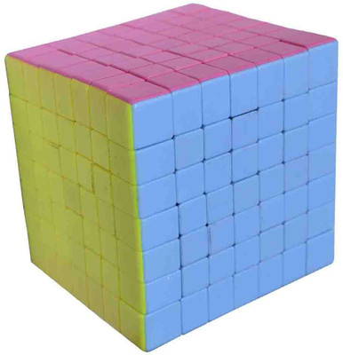 

PTCMart Magic Puzzle Cube Black Twist 7 Layers METRO TOY | Match Specific Magic Cube Experience New Rotation (1 Pieces)(1 Pieces)