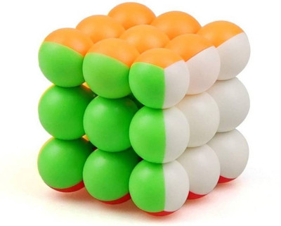

Vnex 3x3x3 Ball Speed Puzzle Cube Brain Teaser -Multicolor(1 Pieces)