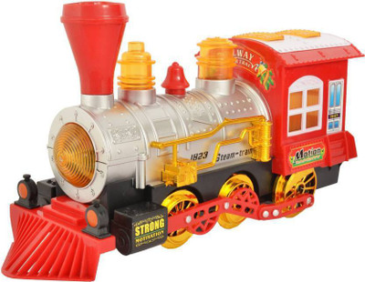 

Gripix Latest Happy Motion Papa Bubble Train With Light/Music/Sound/pumping out tons of bubbles/changing direction whenever it bumps into something. (Multicolor)(Multicolor)