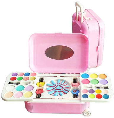 

Bestie Toys LOL Surprise All-in-One Real Cosmetic and Makeup Palette with Mirror and Trolley for Girls