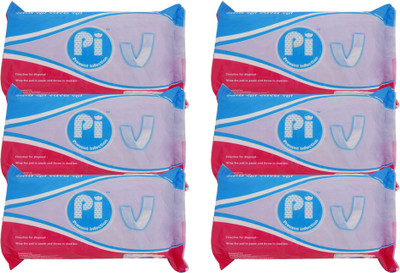 

Pi (Prevent Infection) Maternity pads/napkins, pack of 6(count 60) comfortable and irritation free pads Sanitary Pad(Pack of 6)