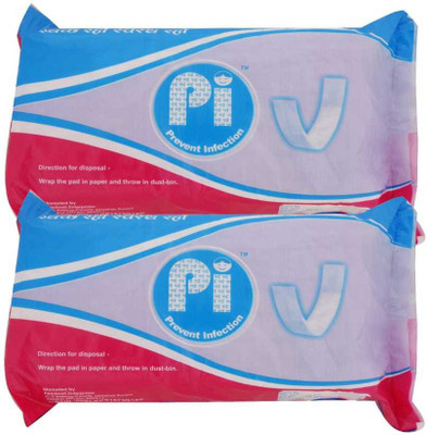 

Pi (Prevent Infection) Maternity pads/napkins regular fit, pack of 2(count 20) comfortable and irritation free pads Sanitary Pad(Pack of 2)