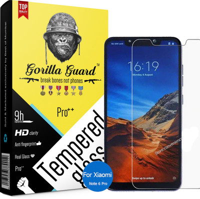 Gorilla Guard Impossible Screen Guard for Mi Redmi Note 6 Pro(Pack of 1)