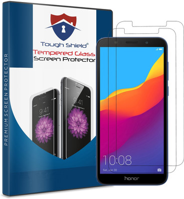 TOUGH SHIELD Tempered Glass Guard for Honor 7S(Pack of 2)