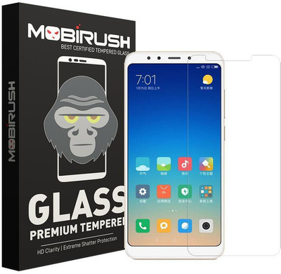 MOBIRUSH Tempered Glass Guard for Mi Max 3(Pack of 1)