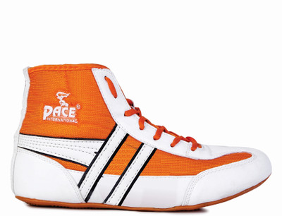 

Pace International Kabaddi Shoes Boxing & Wrestling Shoes For Men(Orange