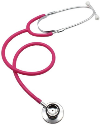

SRS Medical Stethoscope 56 Stethoscope for Hospital Stethoscope(Multicolor)