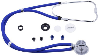 

SRS Medical Stethoscope 58 Stethoscope for Hospital Stethoscope(Multicolor)