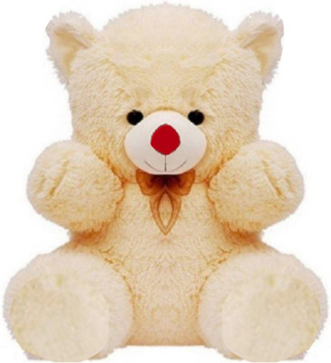 

Mofaro White Love Heart Teddy Bear Stuffed Soft Toy For Girls Friends - 32 cm(White)