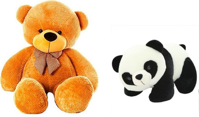 

Arvel two combo pack brown teddy 3 feet / cute panda teddy bear/ lovely teddy bear/ high quality teddy bear /sweet and soft teddy bear - 81.11 cm(Brown)