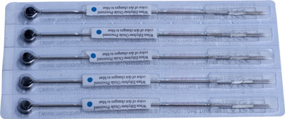 

Traditional Tattoo Supply Platinum Needles Pack Of 50 (7RL) Disposable Round Liner Tattoo Needles(Pack of 50)