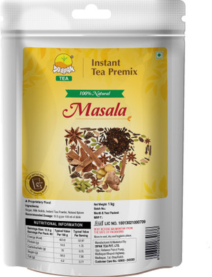 

Deepak Tea Instant Masala Premix Cardamom Masala Tea(1 kg, Vacuum Pack)