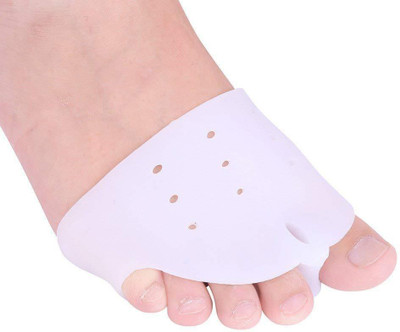 

vepson Silicon Foot Toe Sleeve Protector Foot Fingers Toe Separator Stretchers Straighteners Protector(Pack Of 2)