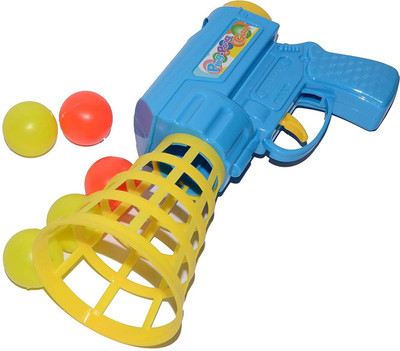 

Vibgyor Vibes Click and Catch; Pop & Catch Gun and Catching Basket for Children and Adults(Multicolor)