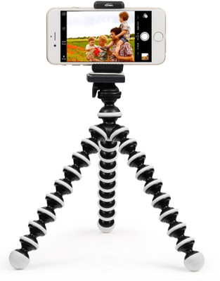 

Fedus Flexible Tripod For All Camera & Smartphones Tripod(Multicolor, Supports Up to 5500 g)