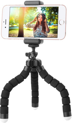 

Fedus Flexible Tripod For Action Camera Smartphones Tripod(Black, Supports Up to 200 g)