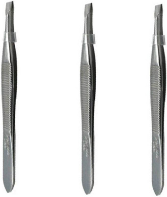 

BEAUTYFASHIONON PROFESSIONAL STAINLESS STEEL TWEEZER/ PLUCKER (PACK OF 3)
